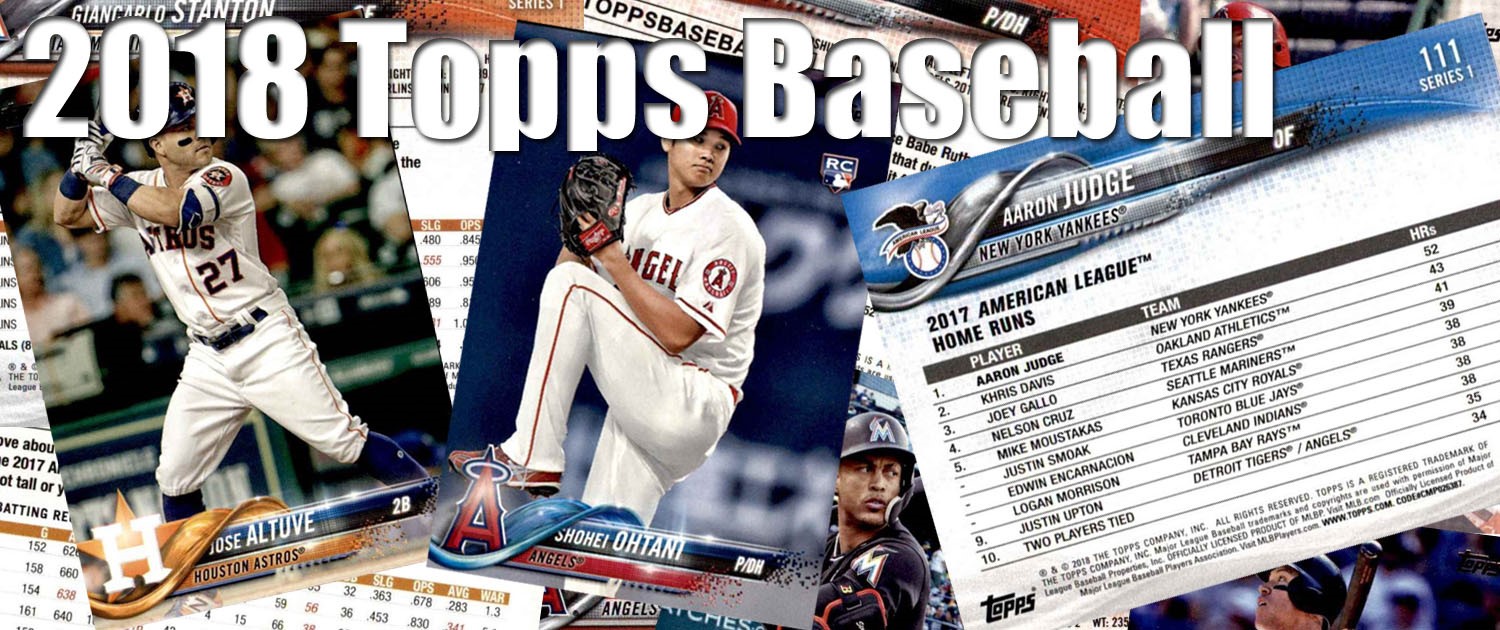 2018 Topps Baseball Cards  