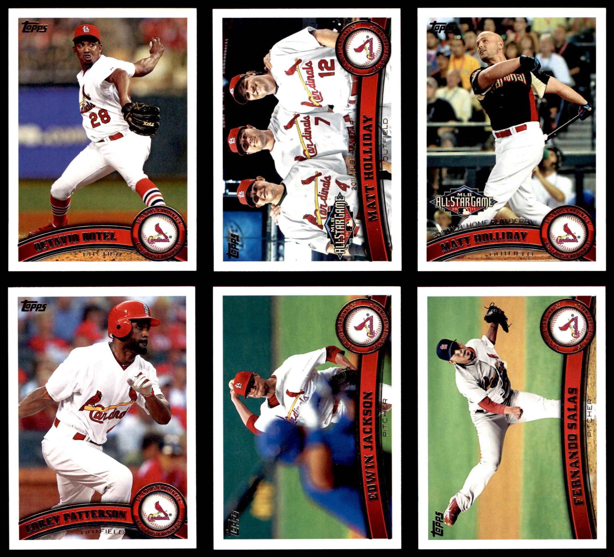 2011 Topps Update St. Louis Cardinals Team Set 8 - NM/MT | eBay