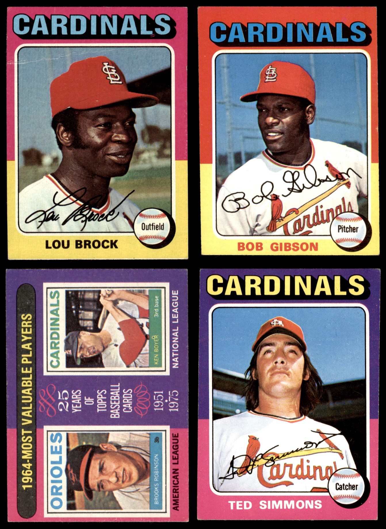 1975 Topps St. Louis Cardinals Near Team Set 4.5 - VG/EX+ | eBay