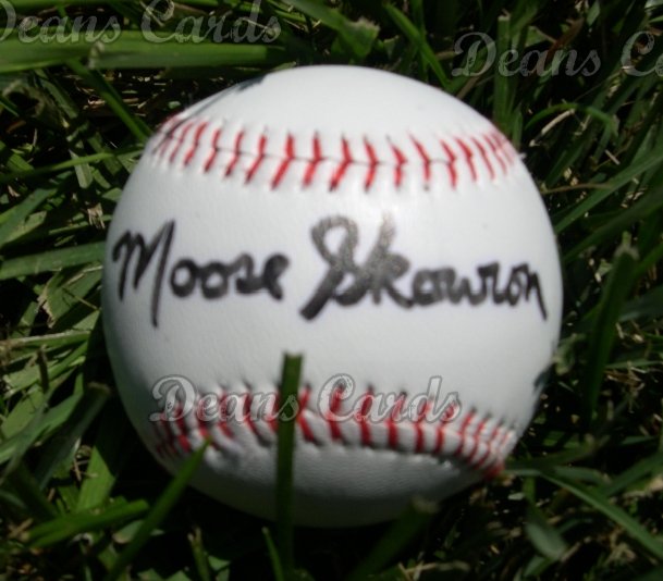 Moose Skowron Autographed Ball