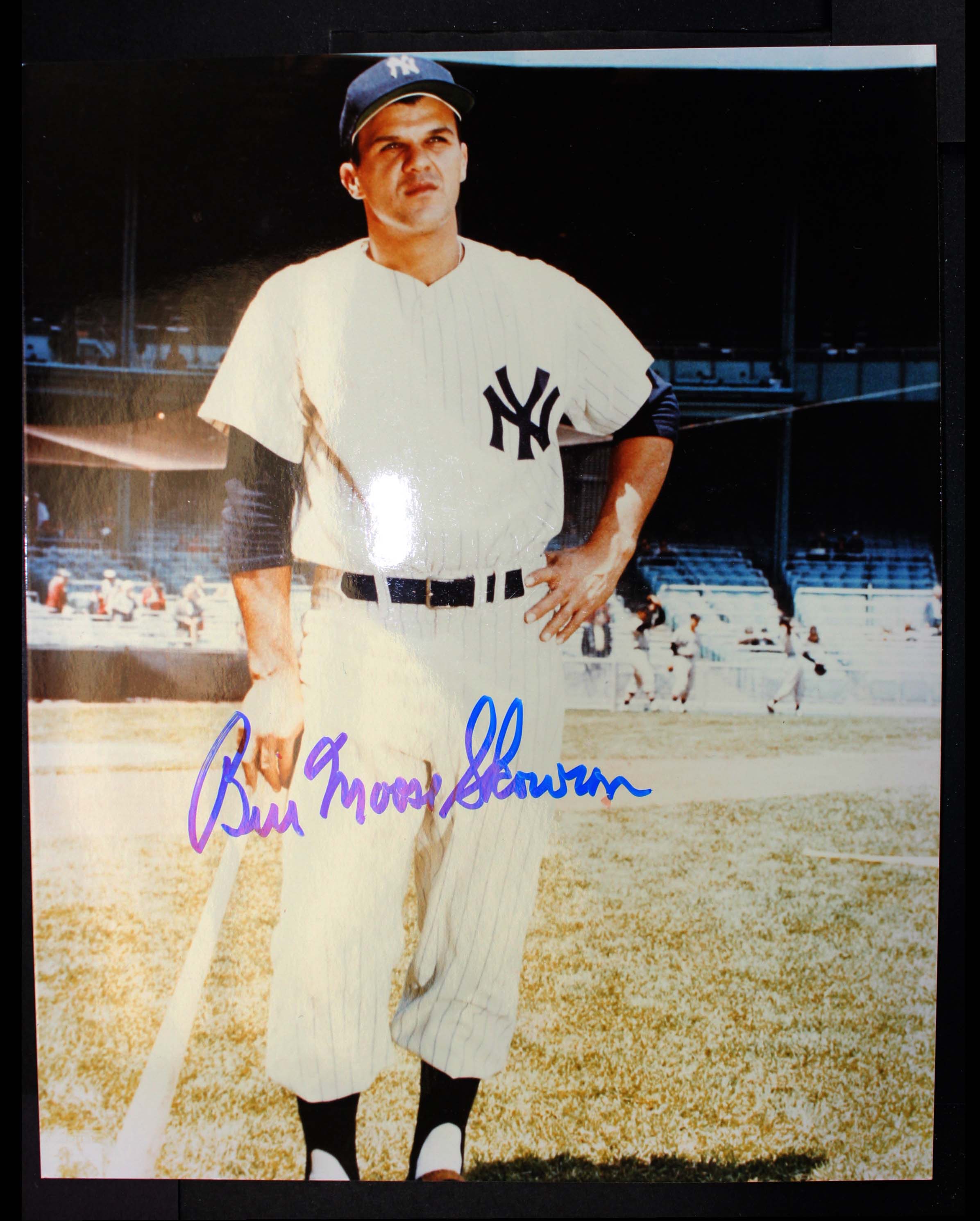    -  Bill "Moose" Skowron 1950s Baseball Autographed 8x10 Photo