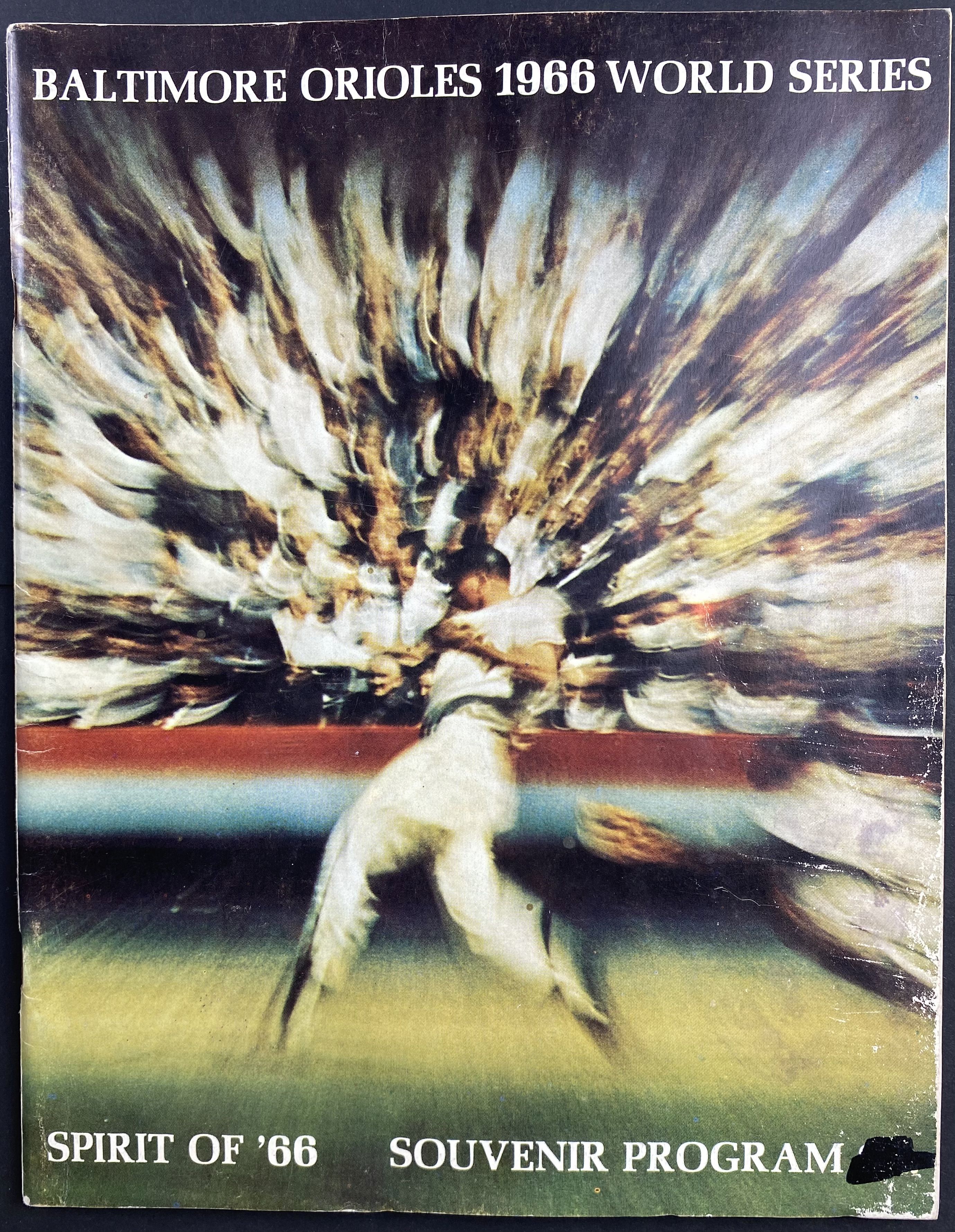 1966 Baltimore Orioles World Series Program
