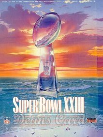 1989 Super Bowl XXIII Program - San Francisco vs. Cincinnati