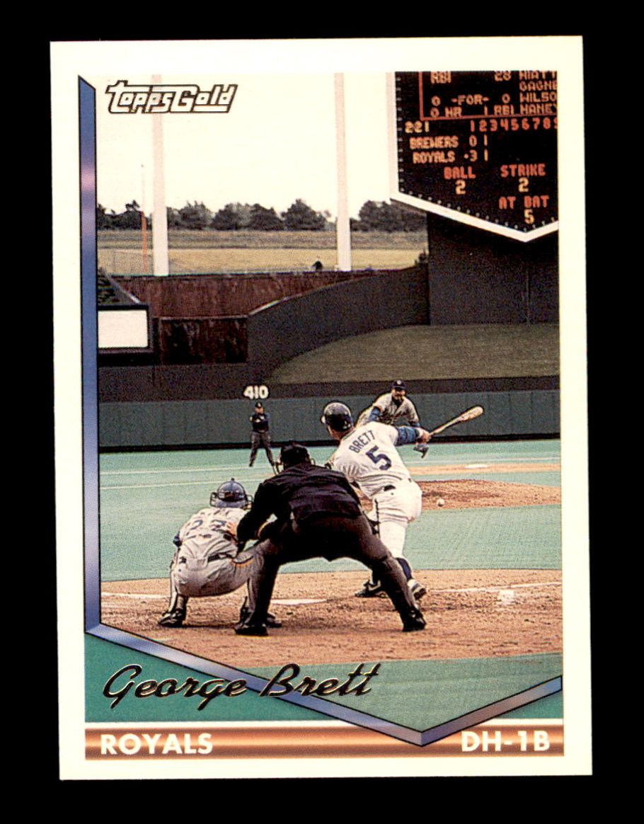 1994 Topps Gold     Baseball Complete Set (In Binder)
