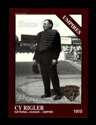 1994 Conlon Burgundy #1202   -  Cy Rigler Umpires