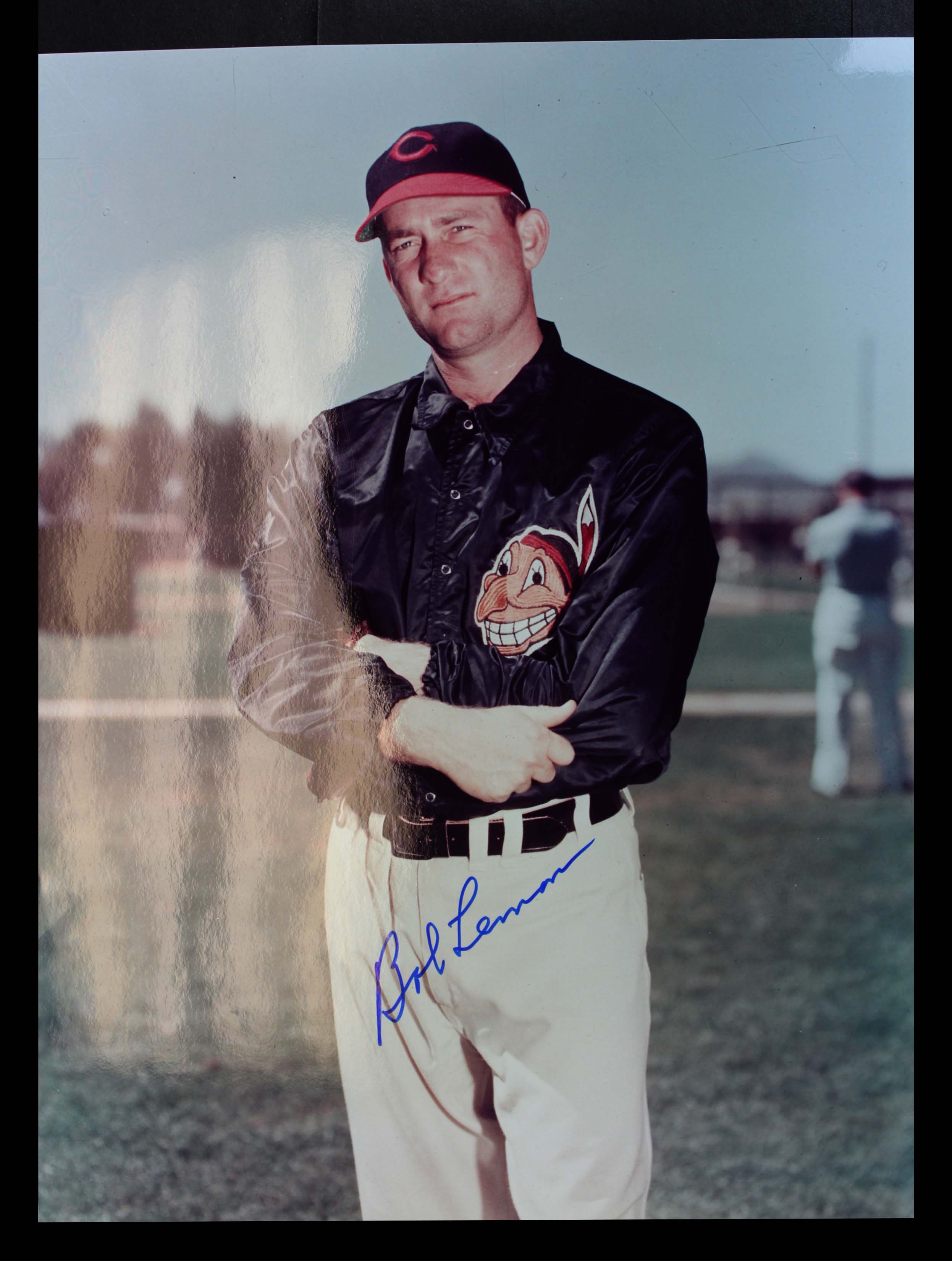    -  Bob Lemon 1970s Baseball Autographed 8x10 Photo