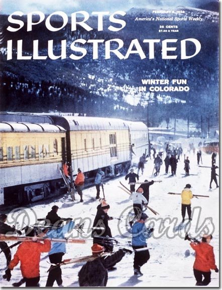 1959 Sports Illustrated - No Label   February 9  -  Skiers