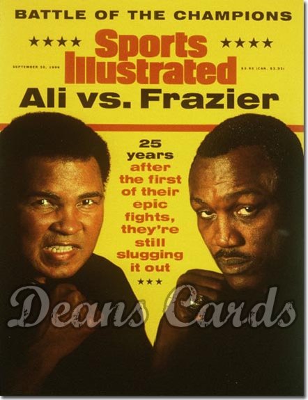 1996 Sports Illustrated - With Label   September 30  -  Muhammad Ali & Joe Frazier
