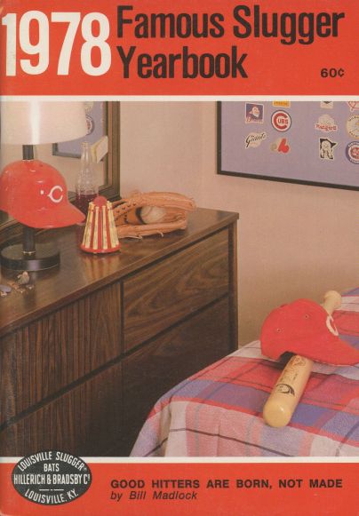 Famous Sluggers Yearbook 1978 Young Baseball Fan's Room