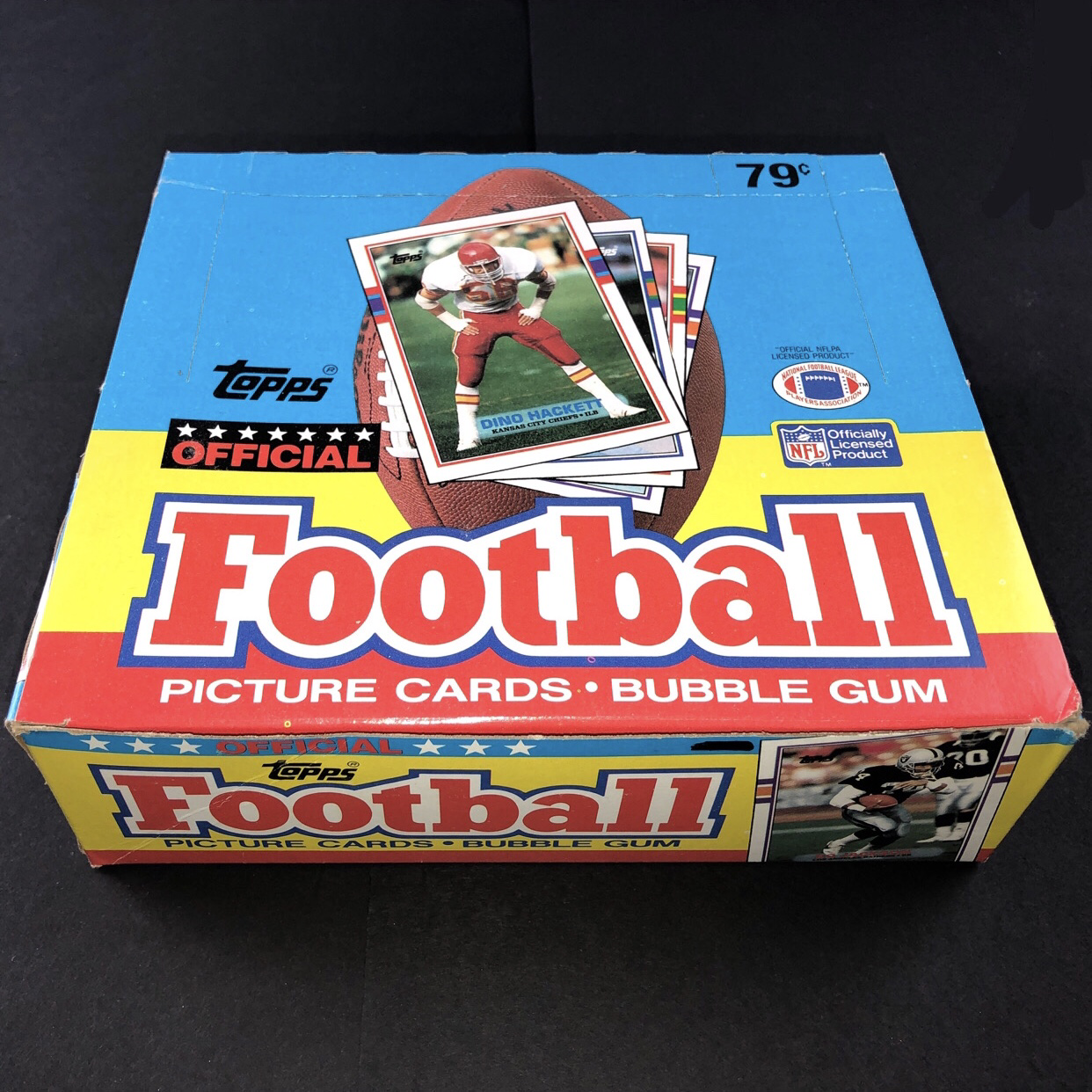 1989 Topps     Football Cello Box