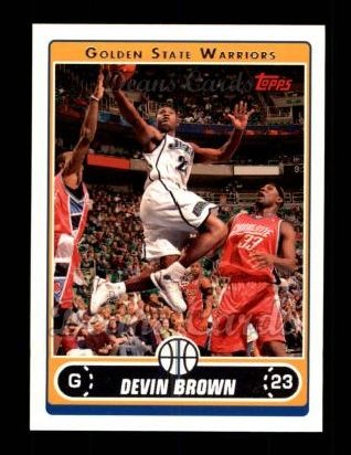 2006 Topps #175  Devin Brown 