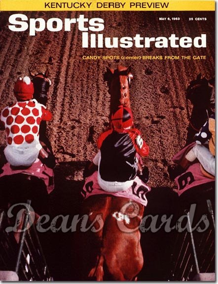1963 Sports Illustrated - No Label   May 6  -  Candy Spot Kentucky Derby