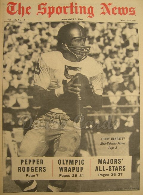 1968 The Sporting News   11/9/ - 68 TSN All-Star teams