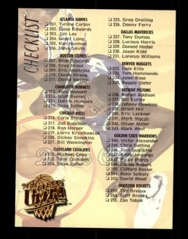 1994 Fleer Ultra #349   Checklist