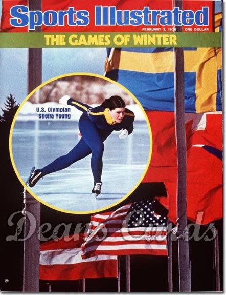 1976 Sports Illustrated - No Label   February 2  -  Shelia Young (Winter Olympic Preview)