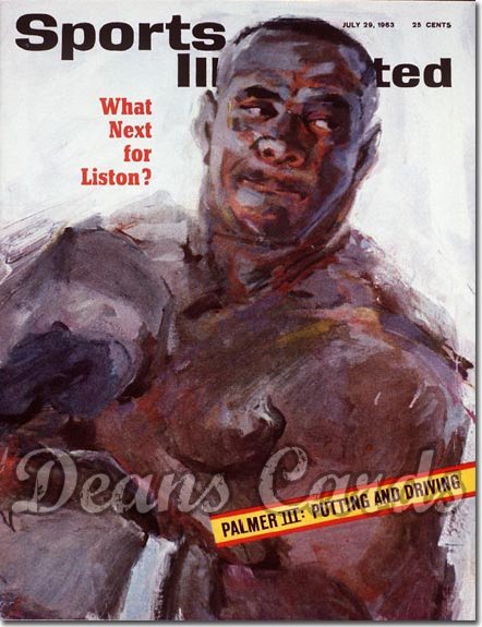 1963 Sports Illustrated - No Label   July 29  -  Sonny Liston