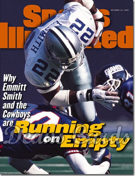 1997 Sports Illustrated - With Label   October 13  -  Emmitt Smith (Dallas Cowboys)