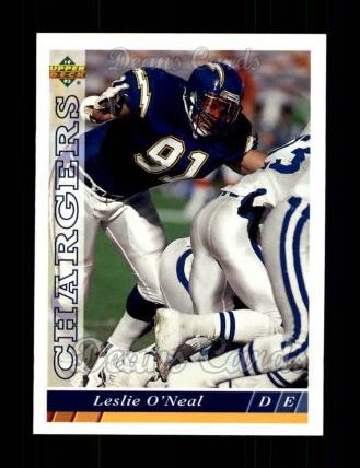 1993 Upper Deck #235  Leslie O'Neal 