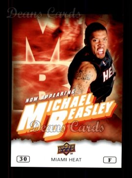 2009 Upper Deck Now Appearing #2 NA Michael Beasley 