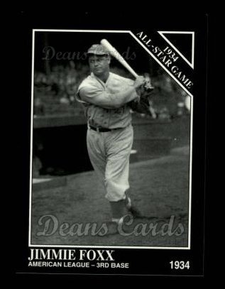 1994 Conlon #1083   -  Jimmie Foxx 1934 All-Star Game