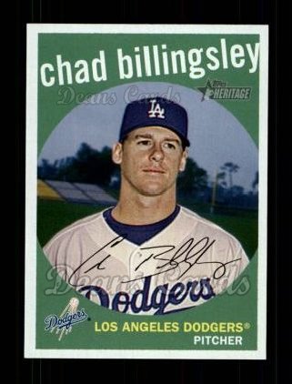 2008 Topps Heritage #285  Chad Billingsley  