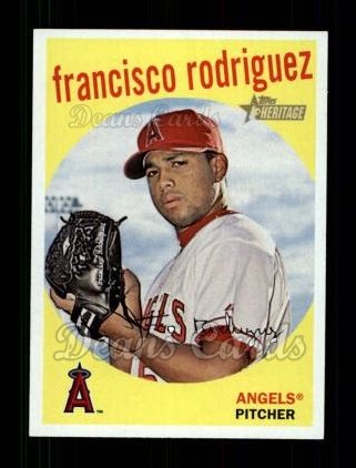 2008 Topps Heritage #64  Francisco Rodriguez 