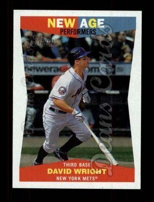 2009 Topps Heritage New Age Performers #1 NAP David Wright 