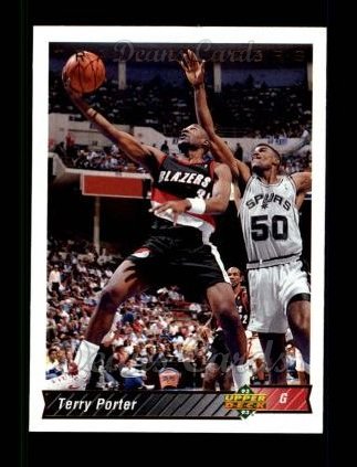 1992 Upper Deck #109  Terry Porter 