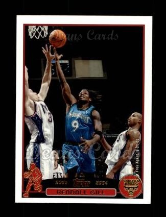 2003 Topps #174  Kendall Gill 