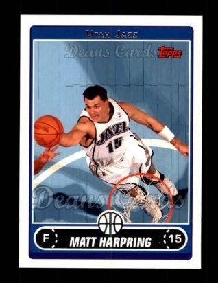 2006 Topps #194  Matt Harpring 