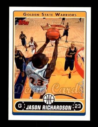 2006 Topps #23  Jason Richardson 