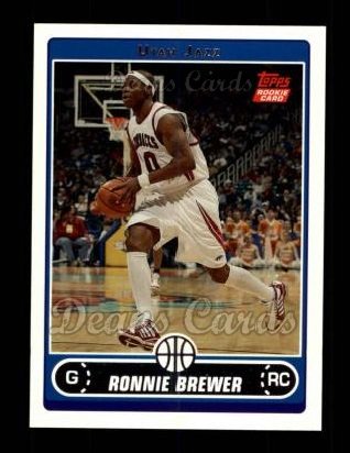 2006 Topps #248  Ronnie Brewer 