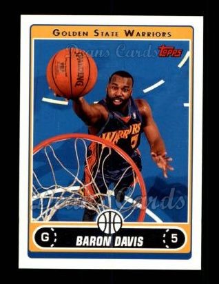 2006 Topps #49  Baron Davis 