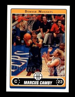 2006 Topps #61  Marcus Camby 