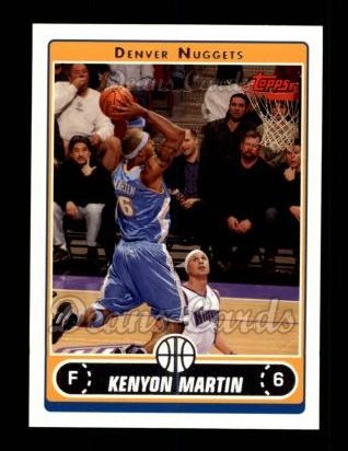 2006 Topps #97  Kenyon Martin 