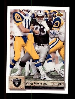 1992 Upper Deck #116  Greg Townsend 