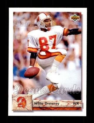 1992 Upper Deck #501  Willie Drewrey 