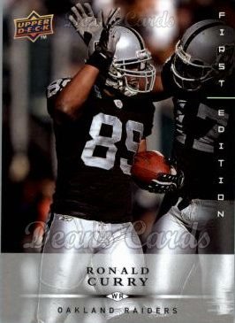 2008 Upper Deck First Edition #106  Ronald Curry 