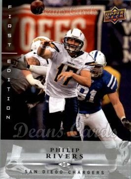2008 Upper Deck First Edition #117  Philip Rivers 