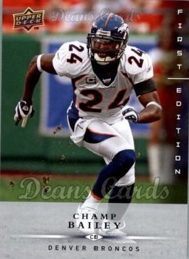 2008 Upper Deck First Edition #48  Champ Bailey 