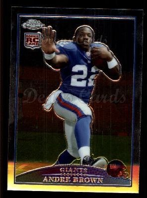 2009 Topps Chrome #153  Andre Brown 