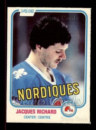 1981 O-Pee-Chee #268  Jacques Richard 