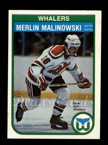 1982 O-Pee-Chee #128  Merlin Malinowski 