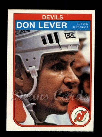 1982 O-Pee-Chee #141  Don Lever 