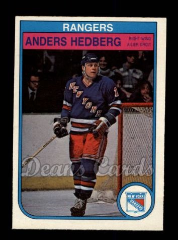 1982 O-Pee-Chee #225  Anders Hedberg 