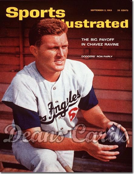 1963 Sports Illustrated - No Label   September 2  -  Ron Fairly Los Angeles Dodgers