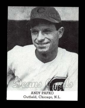 1947 Tip Top Bread Reprint  Andy Pafko 