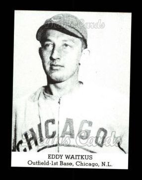 1947 Tip Top Bread Reprint  Eddie Waitkus 
