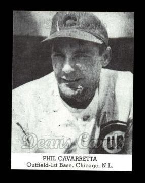 1947 Tip Top Bread Reprint  Phil Cavarretta 