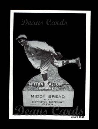 1927 Middy Bread Reprint #29  Milt Gaston 